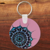 マンダラデザイン キーホルダー (正面)