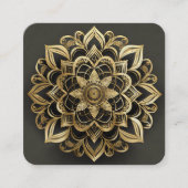 マンダラデザイン スクエア名刺 (正面)