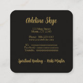 マンダラデザイン スクエア名刺 (裏面)