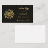 マンダラデザイン 名刺 (正面/裏面)