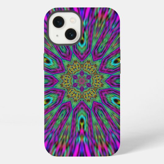 マンダラデザイン iPhoneケース (裏面)