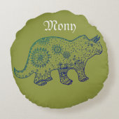 マンダラトゥラアートラウンドクッション ラウンドクッション (裏面)