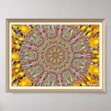 マンダラトリップ（幻覚体験）のようなポスター