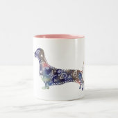 マンダラドッグツートーンマグ ツートーンマグカップ (中央)