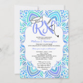 マンダラナース卒業RNピン止め式パーティー 招待状 (正面)