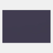 マンダラネイビー&金ゴールドスクエア ラッピングペーパーシート (正面3)