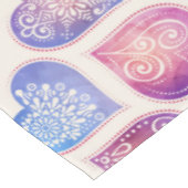 マンダラハートパターン テーブルクロス (アングル)