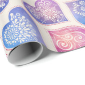 マンダラハートパターン ラッピングペーパー (ロールコーナー)