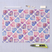 マンダラハートパターン 薄葉紙 (クラフト)