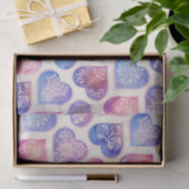 マンダラハートパターン 薄葉紙 (ギフト)