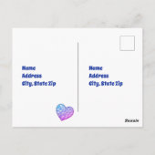 マンダラハート私はあなたを愛する ポストカード (裏面)