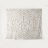 マンダラバロックオーナメントパターンデザイン  タペストリー (正面(横))