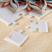 マンダラパズル、8" x 10インチ、110個 ジグソーパズル (側面)