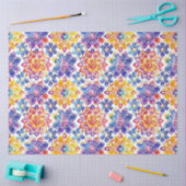 マンダラパタカラフルーンの切り離しティッシュペーパー 薄葉紙 (クラフト)