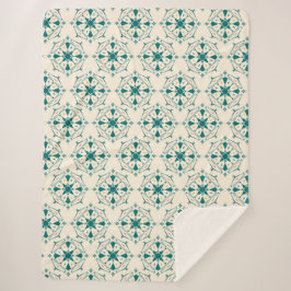 マンダラパターンシェルパブランケット シェルパブランケット