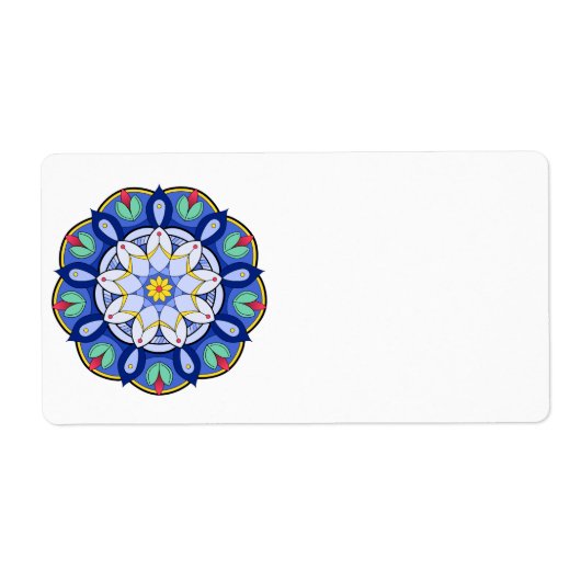 マンダラパターン01 ラベル (正面)