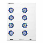 マンダラパターン01 ラベル (フルシート)