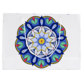 マンダラパターン01 ラージペーパーバッグ (裏面)