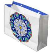 マンダラパターン01 ラージペーパーバッグ (正面アングル)
