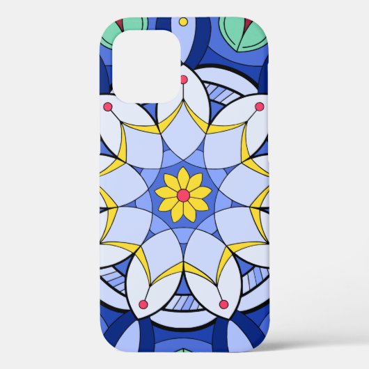 マンダラパターン01 Case-Mate iPhoneケース (裏面)