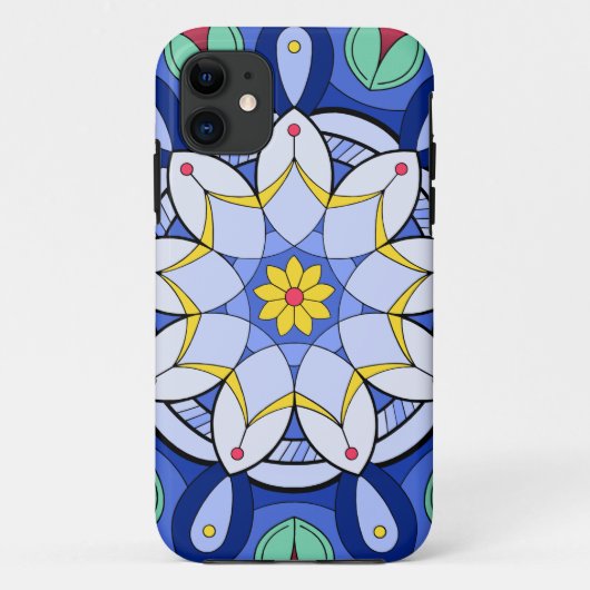 マンダラパターン01 Case-Mate iPhoneケース (裏面)