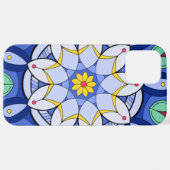 マンダラパターン01 iPhoneケース (裏面横)