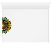 マンダラパターン02の黄色と黄褐色 (内部横(下))