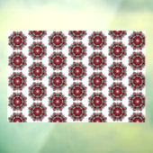 マンダラパターン02深いピンク ウィンドウサイン (シート3)