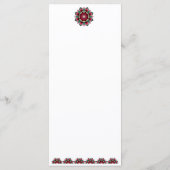 マンダラパターン02深いピンク メニュー (裏面)