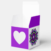 マンダラパターン02紫色の好意ボックス フェイバーボックス (オープン)