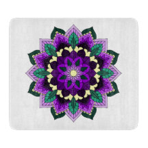 マンダラパターン02紫