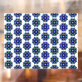 マンダラパターン02青 ウィンドウサイン (シート2)