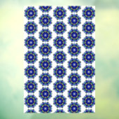 マンダラパターン02青 ウィンドウサイン (シート3)