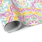 マンダラパターン ラッピングペーパー (ロールコーナー)