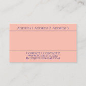 マンダラパターン – 名刺 (裏面)