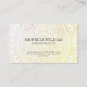 マンダラパターン 名刺 (裏面)