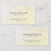 マンダラパターン 名刺 (正面/裏面)