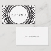 マンダラパターン 名刺 (正面/裏面)