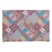 マンダラパターン 枕カバー (正面右)