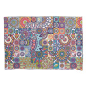 マンダラパターン 枕カバー (正面左)