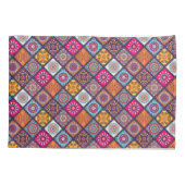 マンダラパターン 枕カバー (裏面-左)