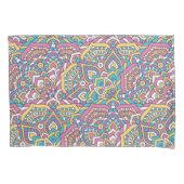 マンダラパターン 枕カバー (正面左)