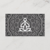 マンダラパターン |瞑想 |ヨガ先生 名刺 (正面)