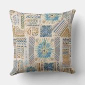 マンダラパッチワーク枕 クッション (裏面)