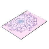 マンダラパラグライディングノートブック ノートブック (左側)