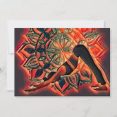 マンダラパーソナライズされたヨガスピリチュアルハッピーバースデー (正面)