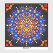 マンダラビニールのシール シール (シート)