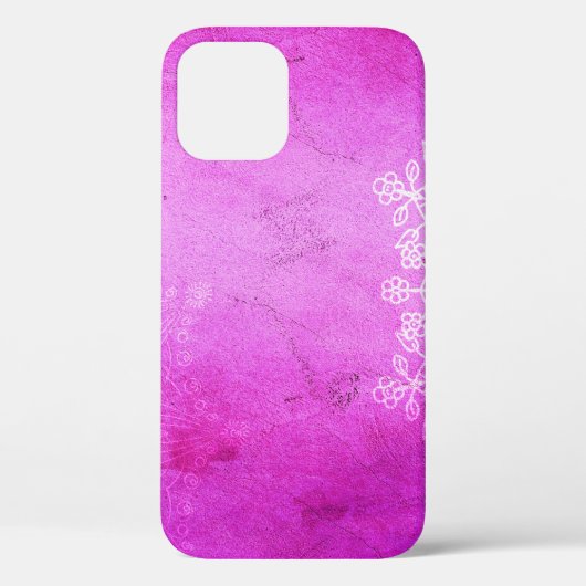 マンダラピンクデザイン瞑想禅 Case-Mate iPhoneケース (裏面)