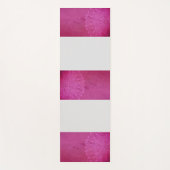 マンダラピンクヨガメディテーション ヨガマット (正面)