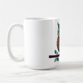 マンダラフクロウ コーヒーマグカップ (左)